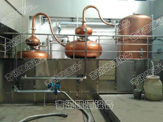 三步精餾蒸餾器（短程雙釜紫銅蒸餾器）